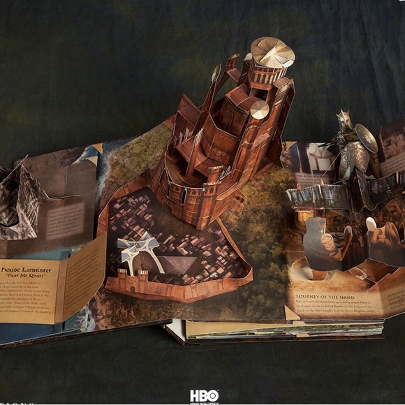 🆕HBO Game of Thrones 3D Pop-Up Guide to Westeros DELUXE EDITION Interactive Map - Picture 13 of 16